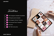 Lash Technician Instagram Template, a Social Media Template by My Template Studio (Thumbnail 4 of 21)