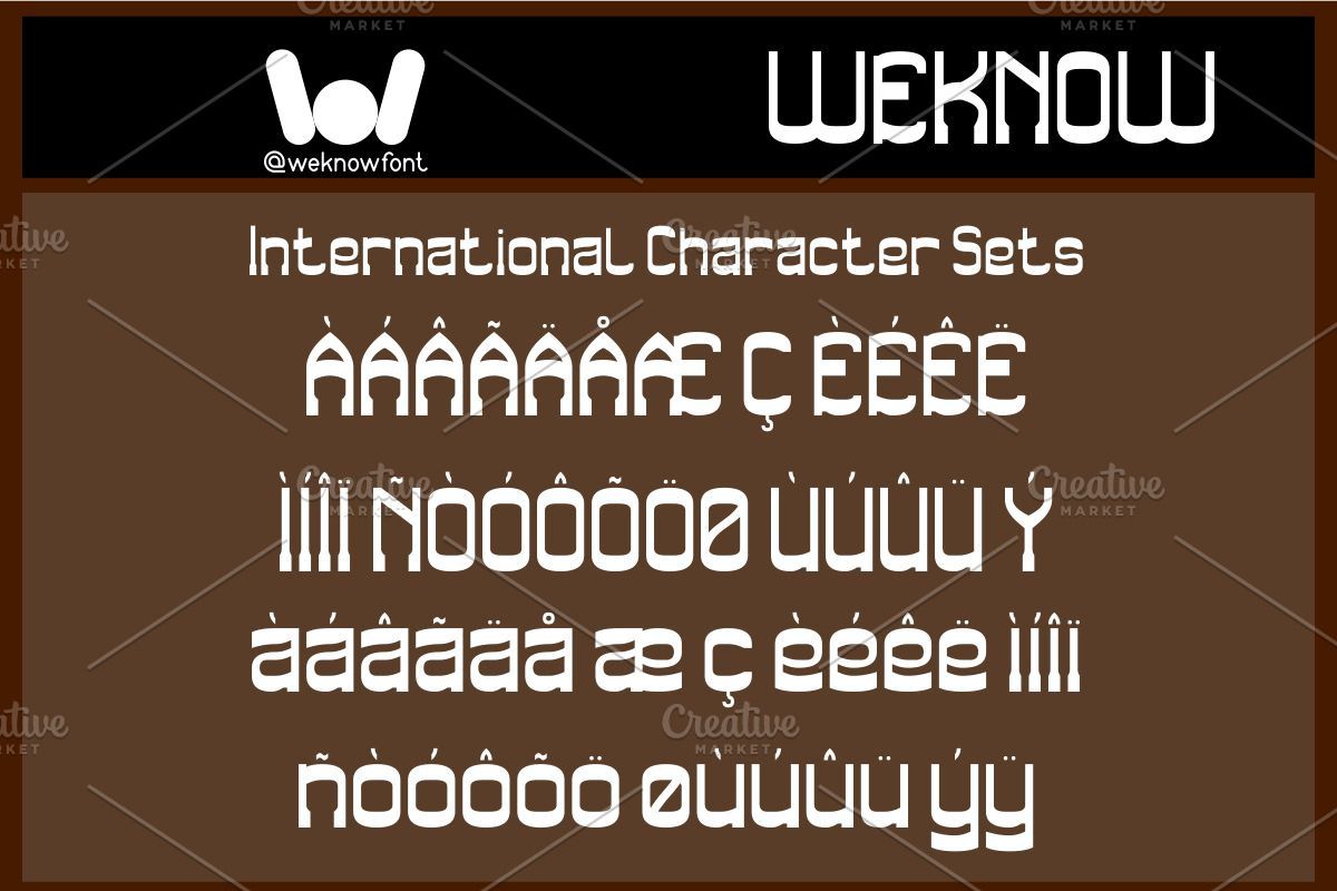 The Bridge font, a Slab Serif Font by weknow (Photo 8 of 8)