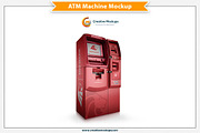 ATM Machine Psd Mockup, a Mockup by Plus Media (Thumbnail 1 of 3)