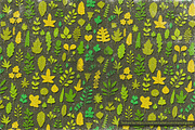 Vector leaves. Nature elements., an Illustration by kostolom3ooo (Thumbnail 4 of 5)