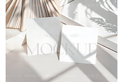 Elegant 6x6 Square Invitation Card, a Mockup by MockupWizard (Thumbnail 1 of 3)