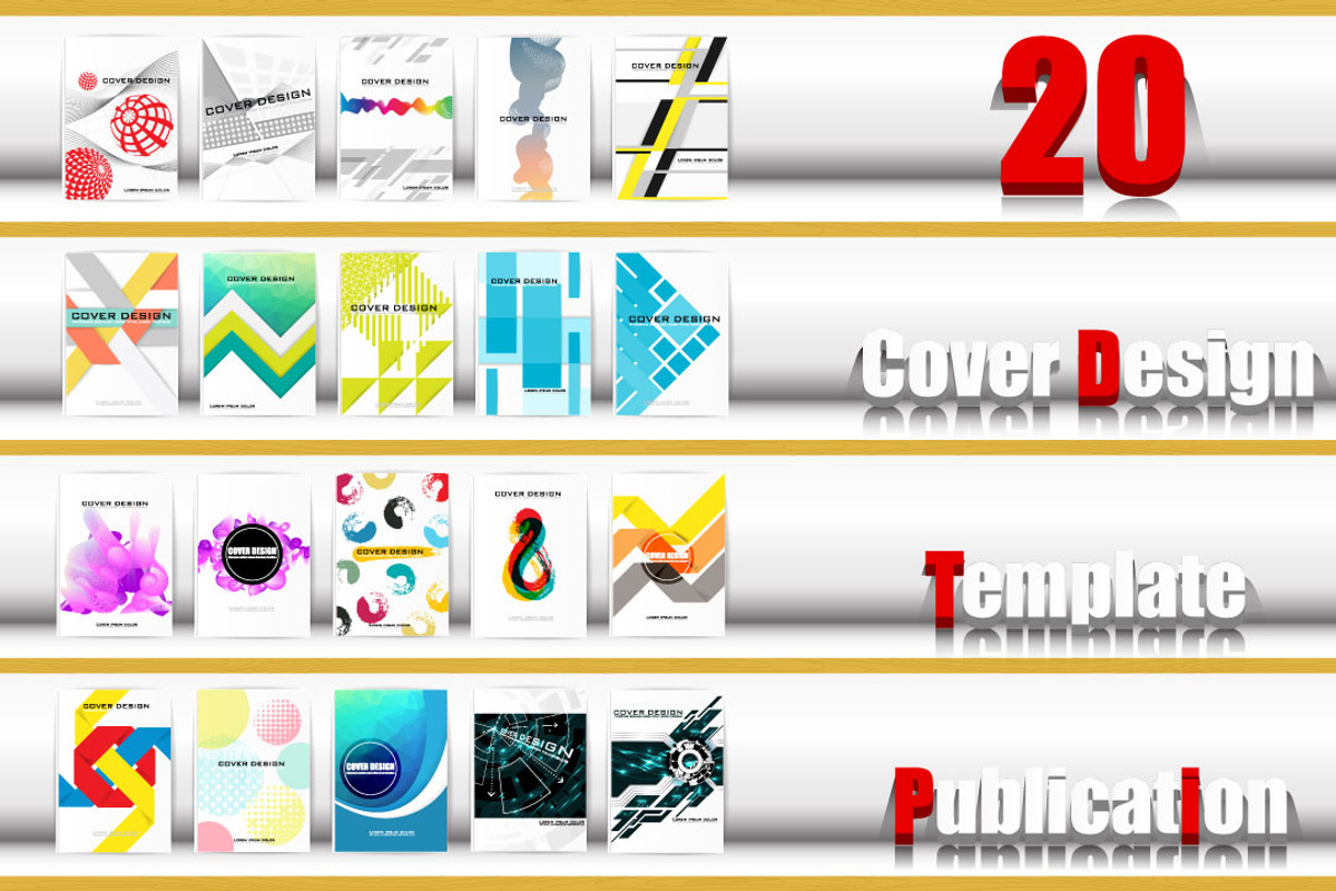 20 Cover Design Template, a Flyer Template by skyclick (Photo 1 of 3)
