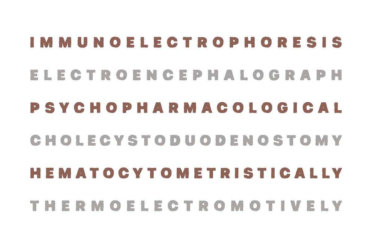 Kniga - Rugged Eroded Typeface, a Sans Serif Font by alpercakici (Photo 5 of 19)