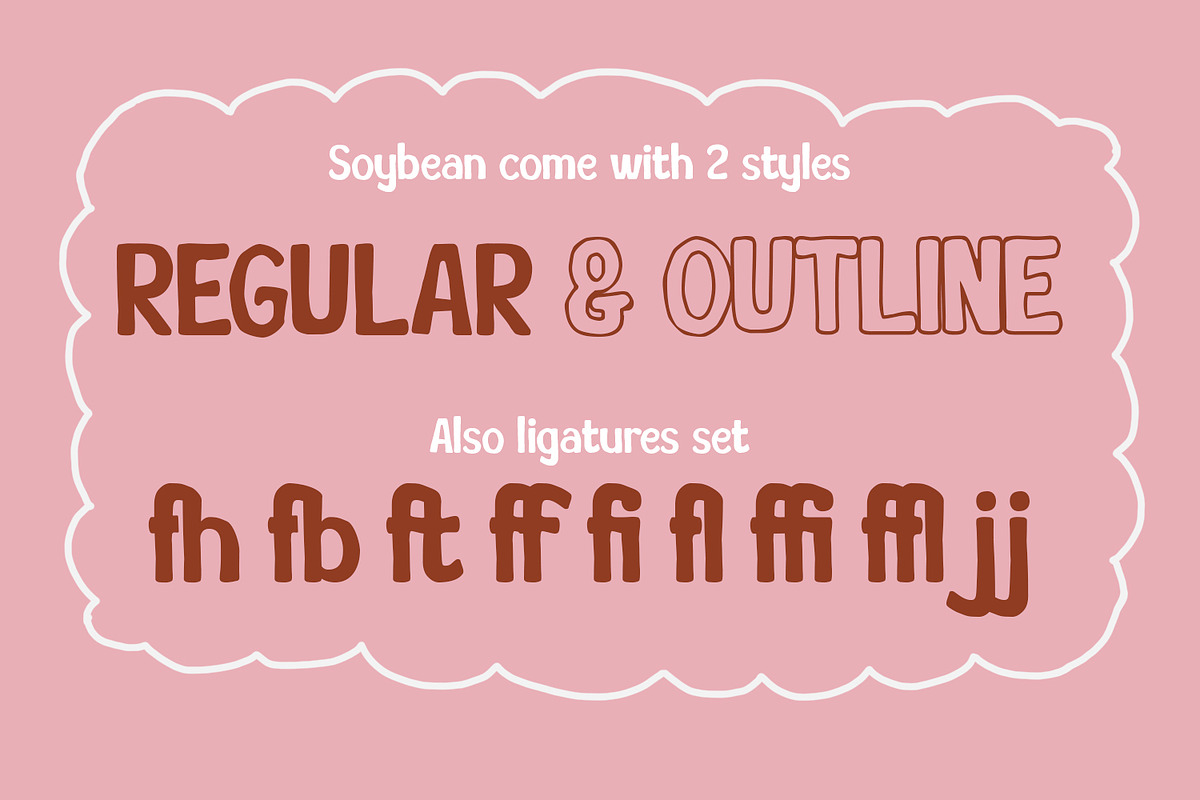 Soybean, a Handwritten Font by Nathatype (Photo 10 of 11)