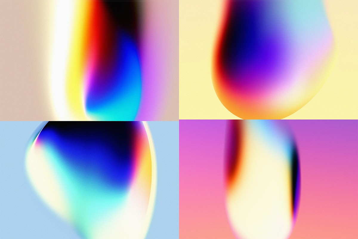 Chroma Gradients Abstract Background, a Background Graphic by codetoform (Photo 3 of 5)