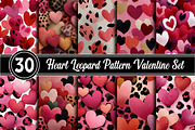 Heart Leopard Pattern Valentine, a Background Photo by RobertsArt (Thumbnail 1 of 5)