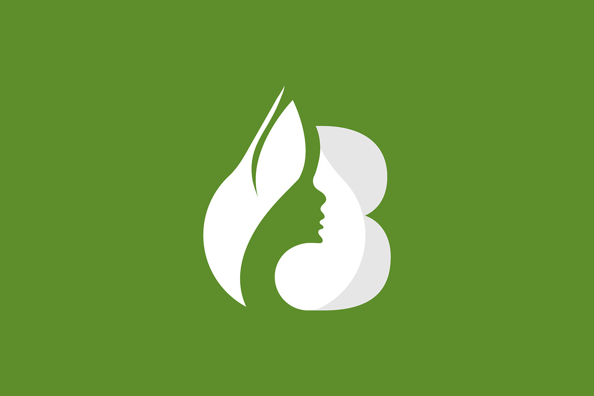 letter b beauty logo design, a Branding & Logo Template by Salman Shop (Photo 2 of 2)