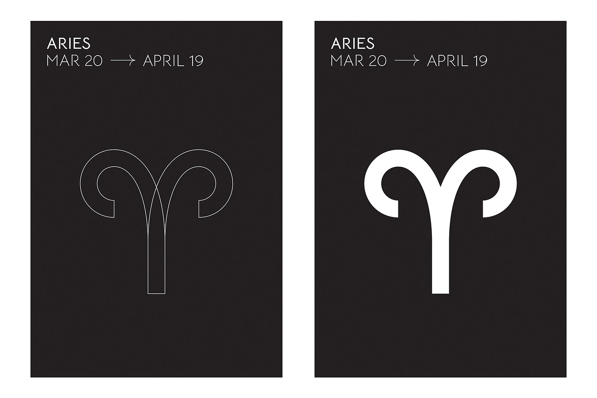 Astrology symbol graphics, a Graphic by Kessens (Photo 6 of 15)
