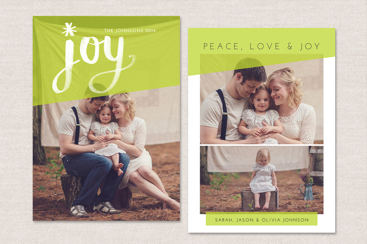 Christmas Card Template CC041, a Card Template by OtoStudio