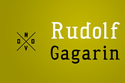 NT Rudolf Gagarin, a Serif Font by NovoTypo (Thumbnail 2 of 4)