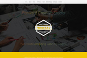 Forward Landing Page Template (HTML), a HTML Template by emagweb (Thumbnail 1 of 5)