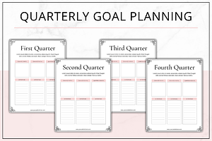 Planner Templates Canva - Blush