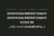 Roedak Ceoroj - Modern & Tall Font, a Sans Serif Font by QR Design Studio (Thumbnail 6 of 7)