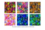 Tropical floral patterns set, a Pattern Graphic by emeraldthue (Thumbnail 27 of 28)