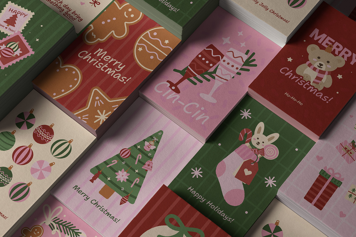 Christmas Cards, an Object Graphic by Creative Gallery (Photo 4 of 9)