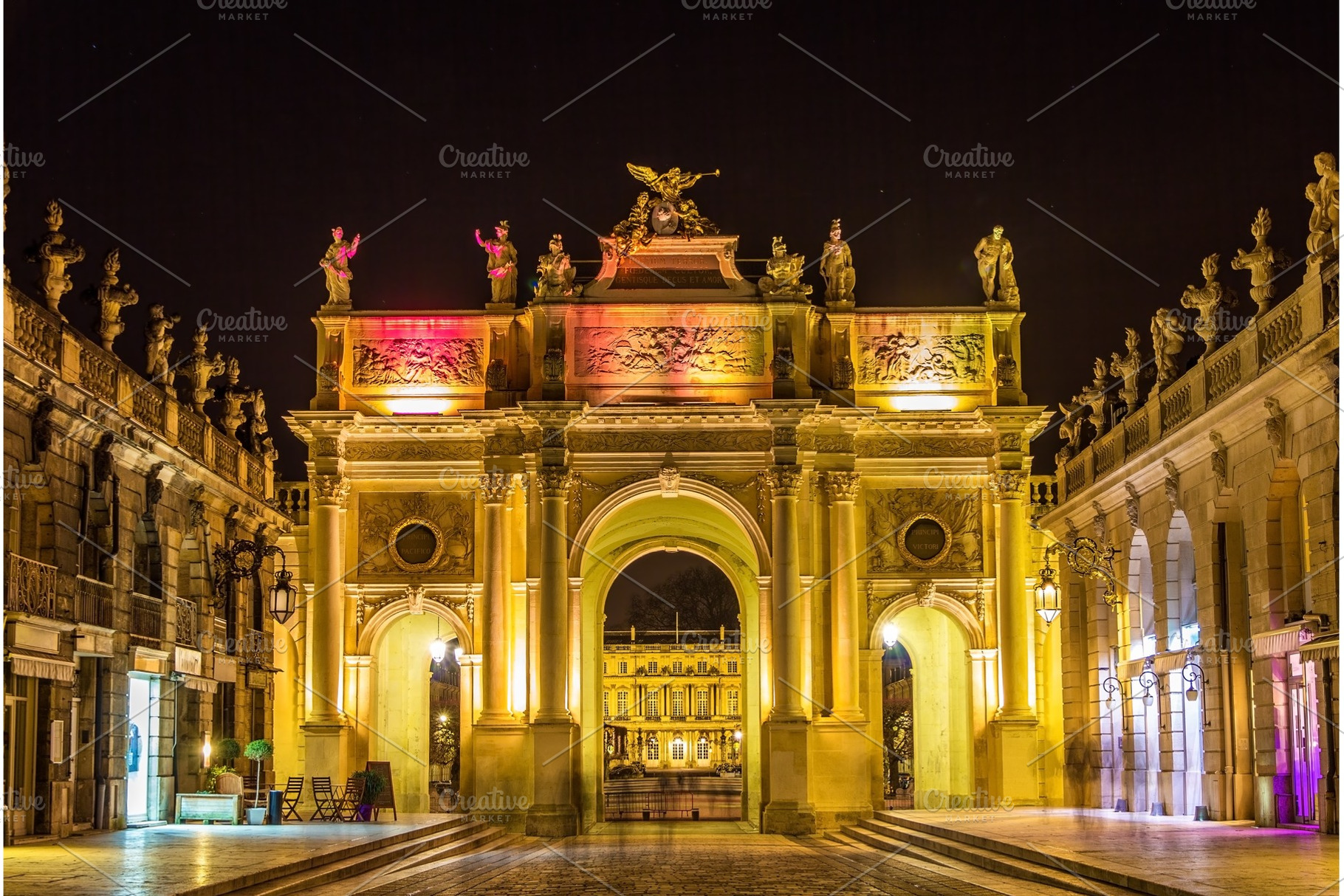 Arc here on the place stanislas in nancy france lorraine featuring nancy, an Architecture Photo by Leonid Andronov