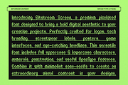 Bitstream Screen | Pixelated Font, a Sans Serif Font by gracetype_studio (Thumbnail 4 of 12)