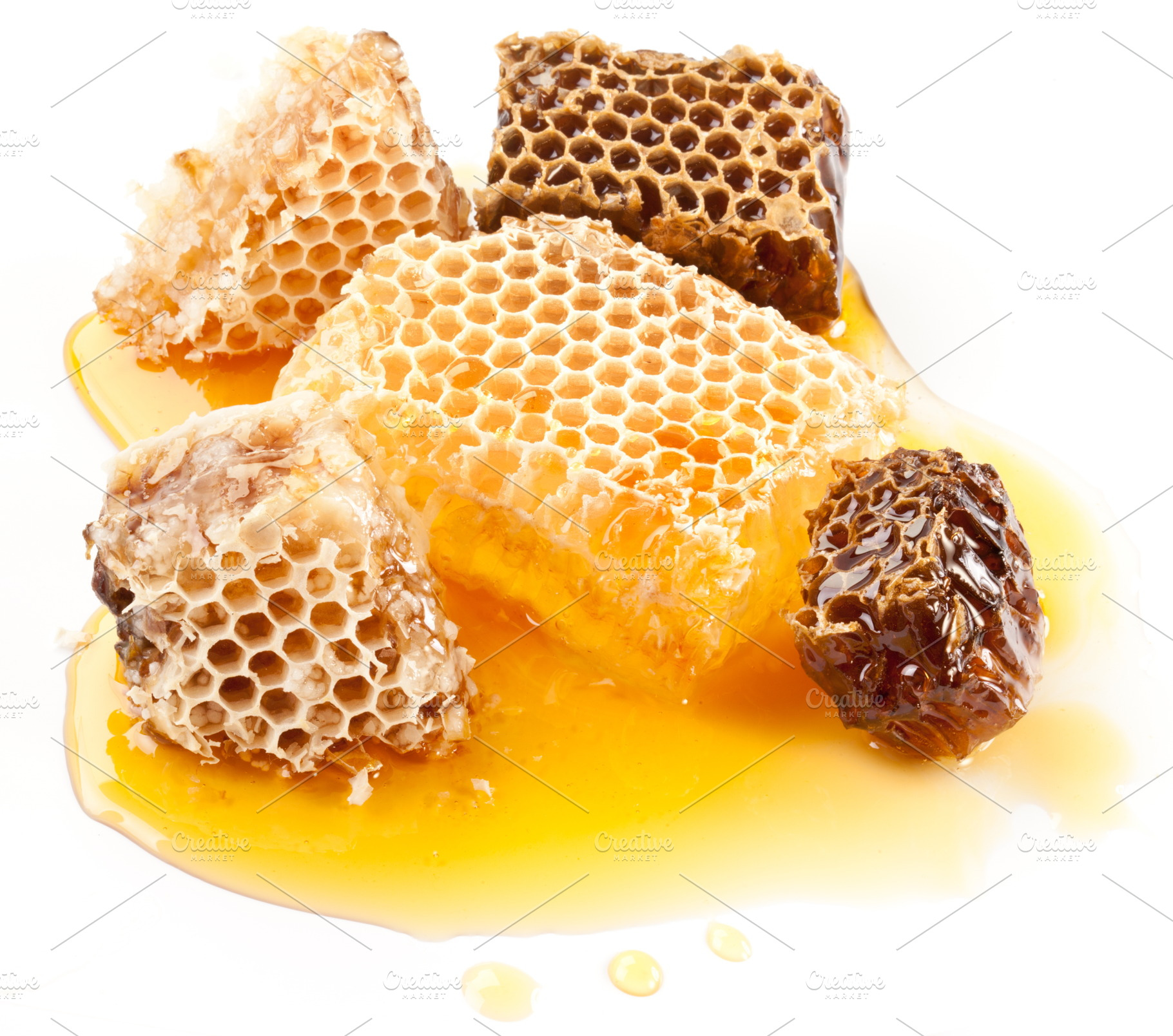 Honeycombs., a Food & Drink Photo by Volff