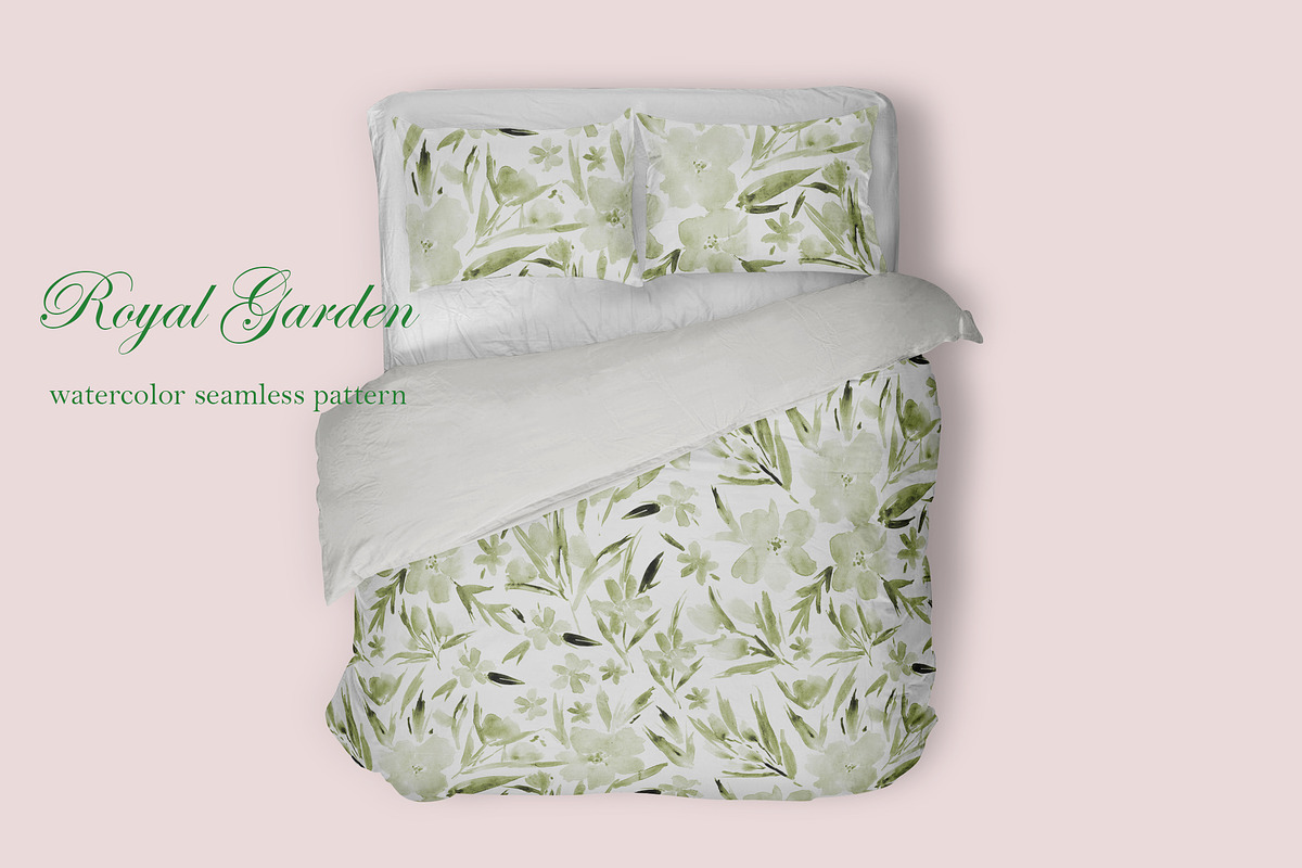 Royal garden - seamless florals, a Pattern Graphic by Katerina Tova (Photo 7 of 15)