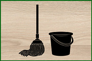 50 Cleaning Tool Silhouette Set, an Illustration by BIPLOB EXPERT (Thumbnail 2 of 4)