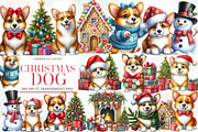 Christmas Dog clipart, an Illustration by Designworld (Thumbnail 1 of 5)
