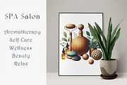 Eucalyptus Spa Clipart, a Healthcare Illustration by GalaDesign03 (Thumbnail 7 of 7)