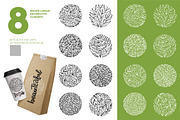 I love tea - clipart & lettering, a Decorative Illustration by Lana Sham (Thumbnail 8 of 13)