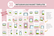30Instagram Promotion Post Templates, a Social Media Template by With Love Monique (Thumbnail 2 of 9)