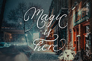 Christmas Eve. Holiday Script font., a Script Font by ClipArtRoom (Thumbnail 9 of 10)