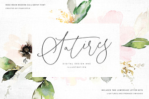 Rose Moon Romantic Script Font