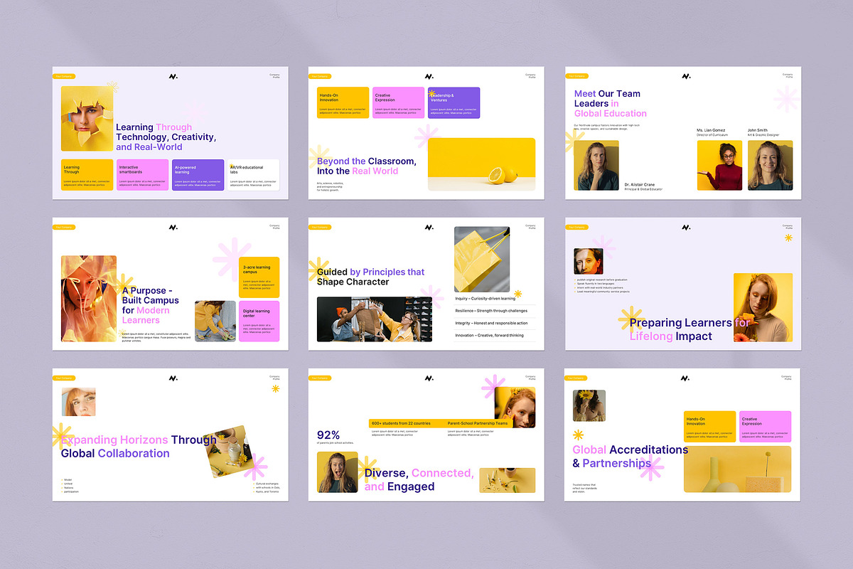 Modern Company Profile Presentation, a Presentation Template by evgenystudio (Photo 6 of 8)