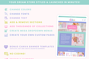 Cute Pastel Stationery Shopify Theme, a Shopify Template by Macarons and Mimosas (Thumbnail 8 of 9)