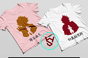 25 My Hero Anime Silhouette Bundle, an Object Graphic by FancyDesignStudio (Thumbnail 2 of 7)