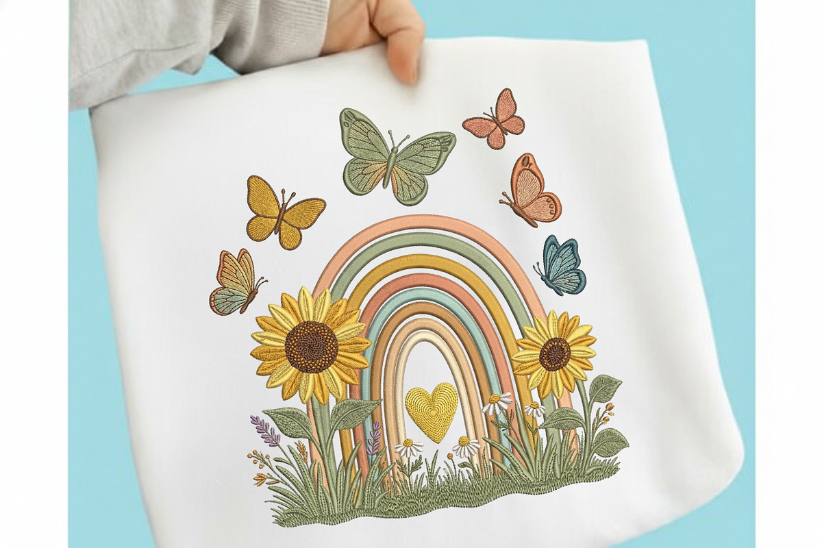 Rainbow Sublimation Design, an Illustration by designcity5 (Photo 1 of 4)
