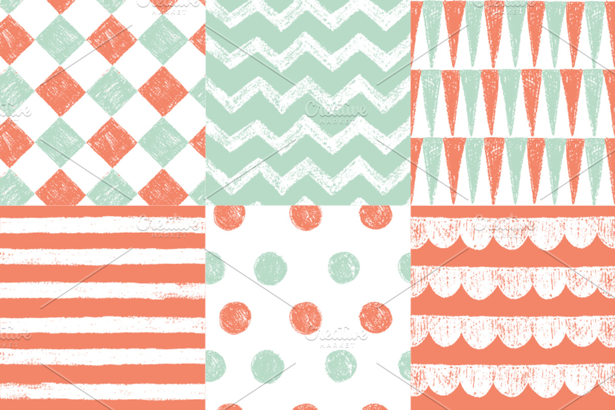 SIMPLE Geometric Patterns preview 4