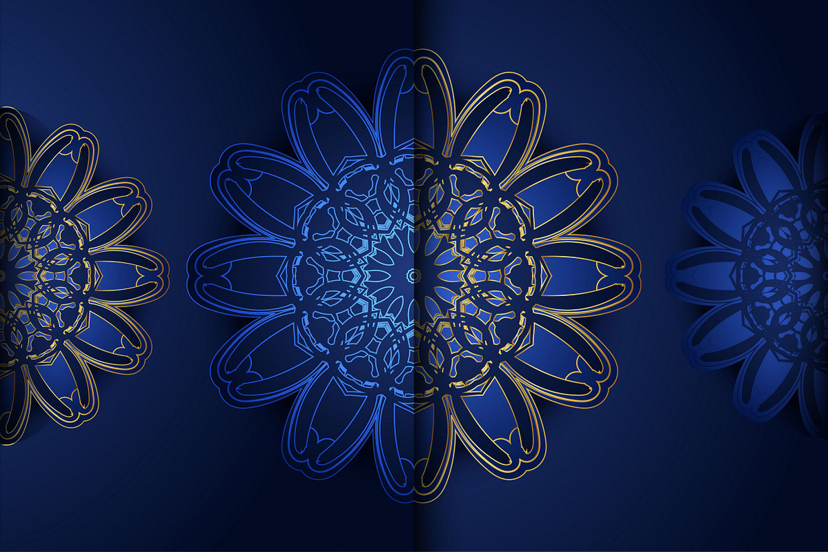 Mandala Circular Pattern Vector Pack, a Background Graphic by NJ Himel (Photo 73 of 95)