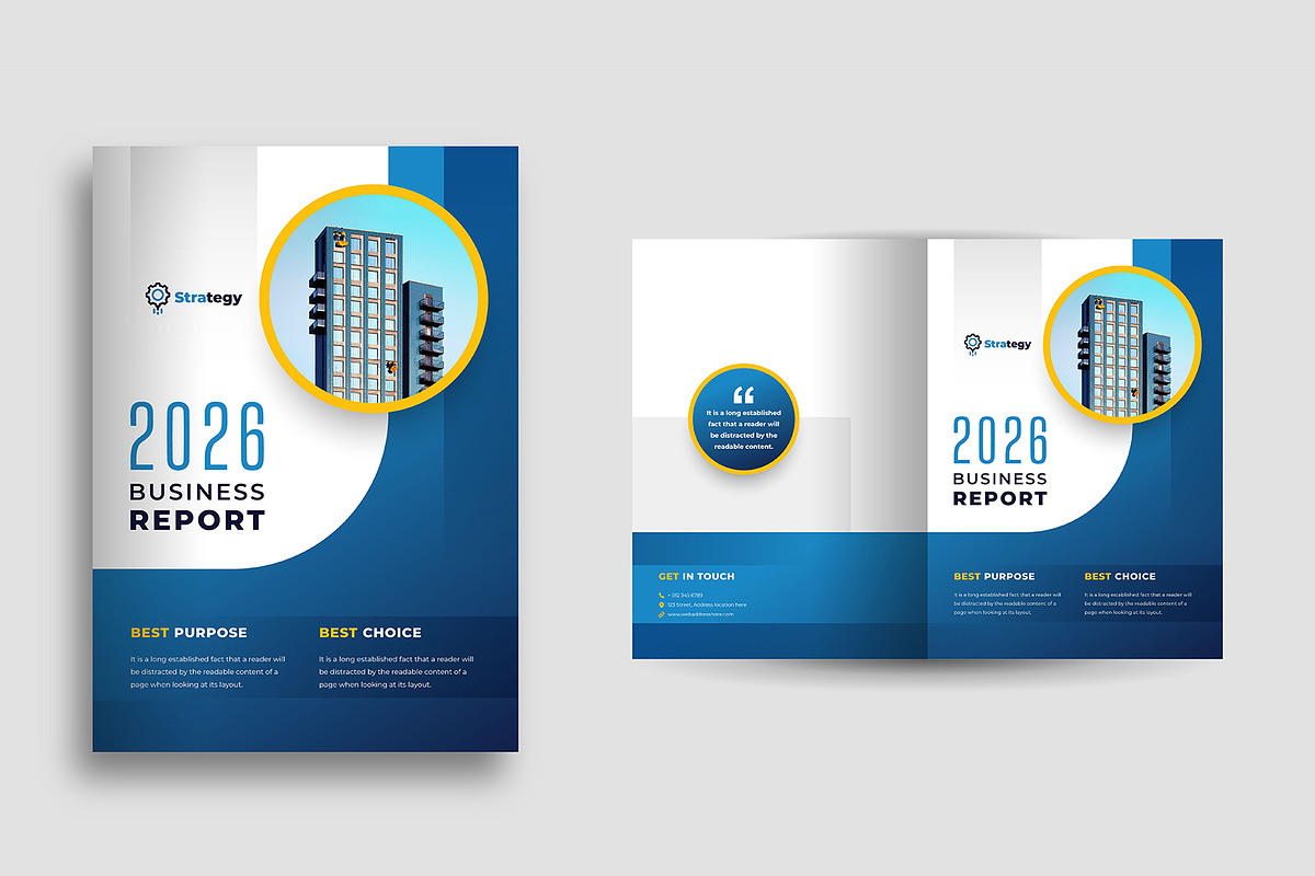 Brochure Cover Bundle, a Brochure Template by Uiparvin (Photo 8 of 14)