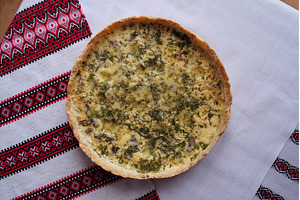 Homemade quiche pie or tart. Food on, a Food & Drink Photo by Oleksandr Berezko