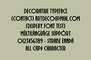 ED Algirosa - Decorative Font, a Sans Serif Font by Emyself Design (Thumbnail 4 of 10)