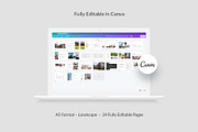 Architeo Portfolio Landscape Canva, a Brochure Template by artbart (Thumbnail 6 of 6)