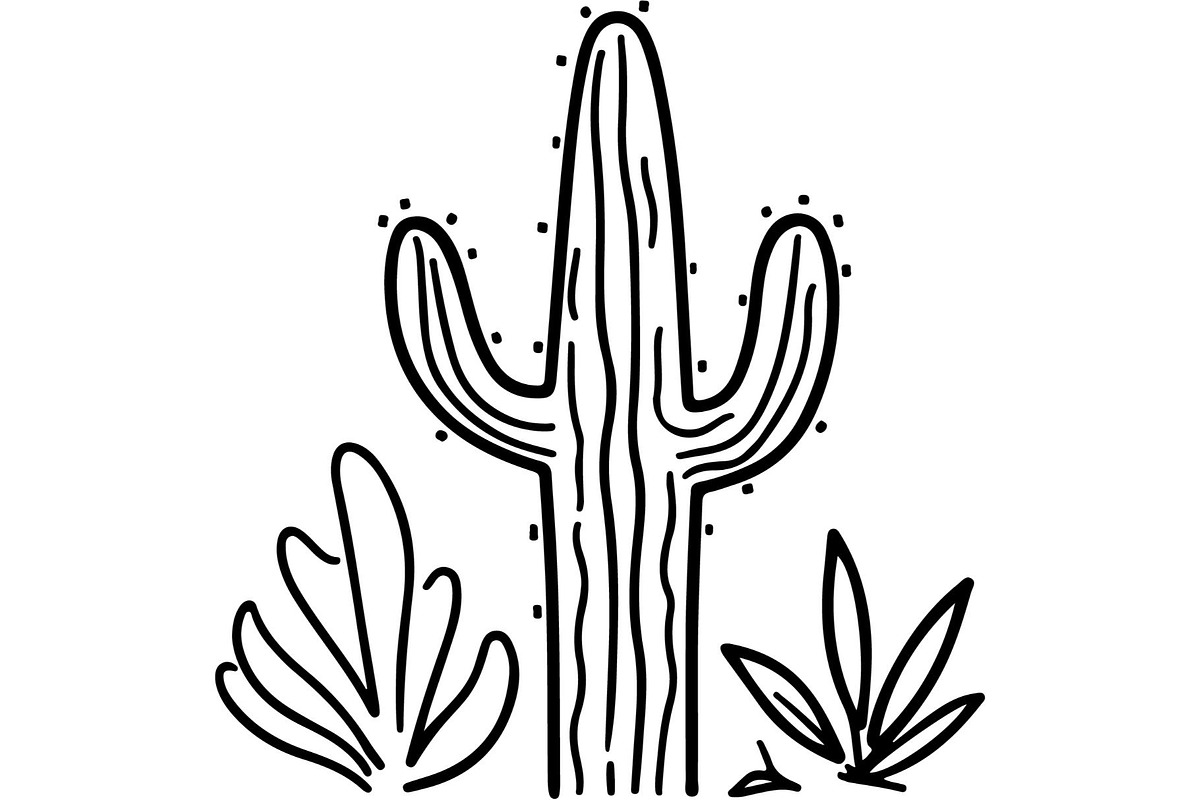 Desert Cactus SVG Bundle, an Object Graphic by Designer_Momina (Photo 10 of 16)