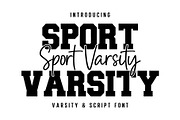 Sport Varsity, a Slab Serif Font by JASAKIB (Thumbnail 1 of 8)