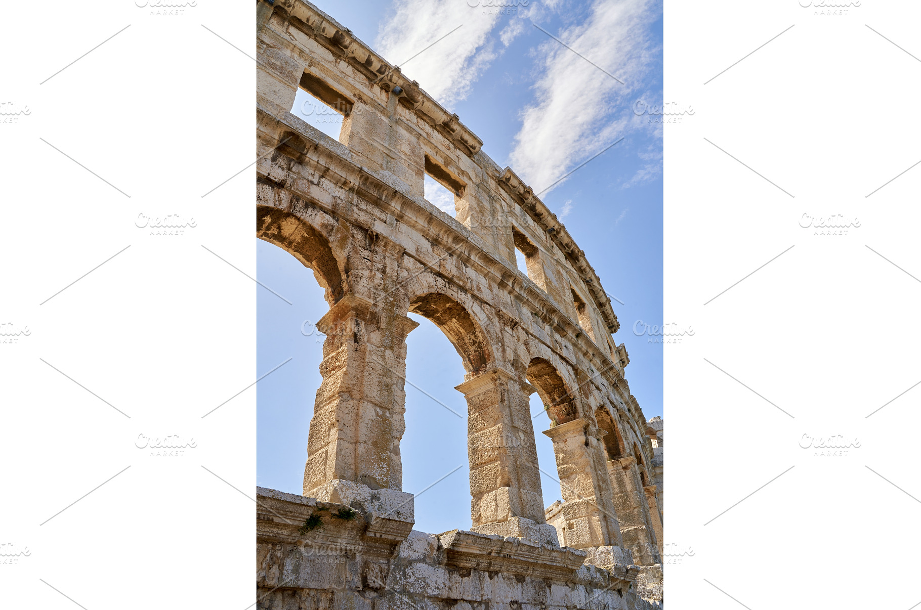 Ancient Roman amphitheater arena, an Architecture Photo by Oleksandr Berezko