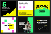 30 Neon Instagram Templates, a Social Media Template by xStudio (Thumbnail 4 of 5)