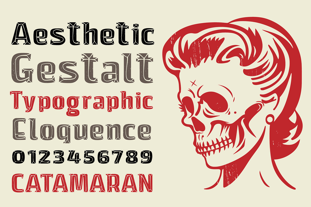 Dead Beat, a Slab Serif Font by Loudoun Design Co. (Photo 3 of 6)