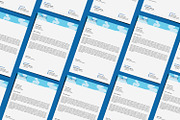 Health Clinic - Letterhead, a Design Template by VUNIRA (Thumbnail 3 of 3)