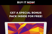 Geometric Triangle Backgrounds 101+, a Texture Graphic by Design Bits (Thumbnail 6 of 6)