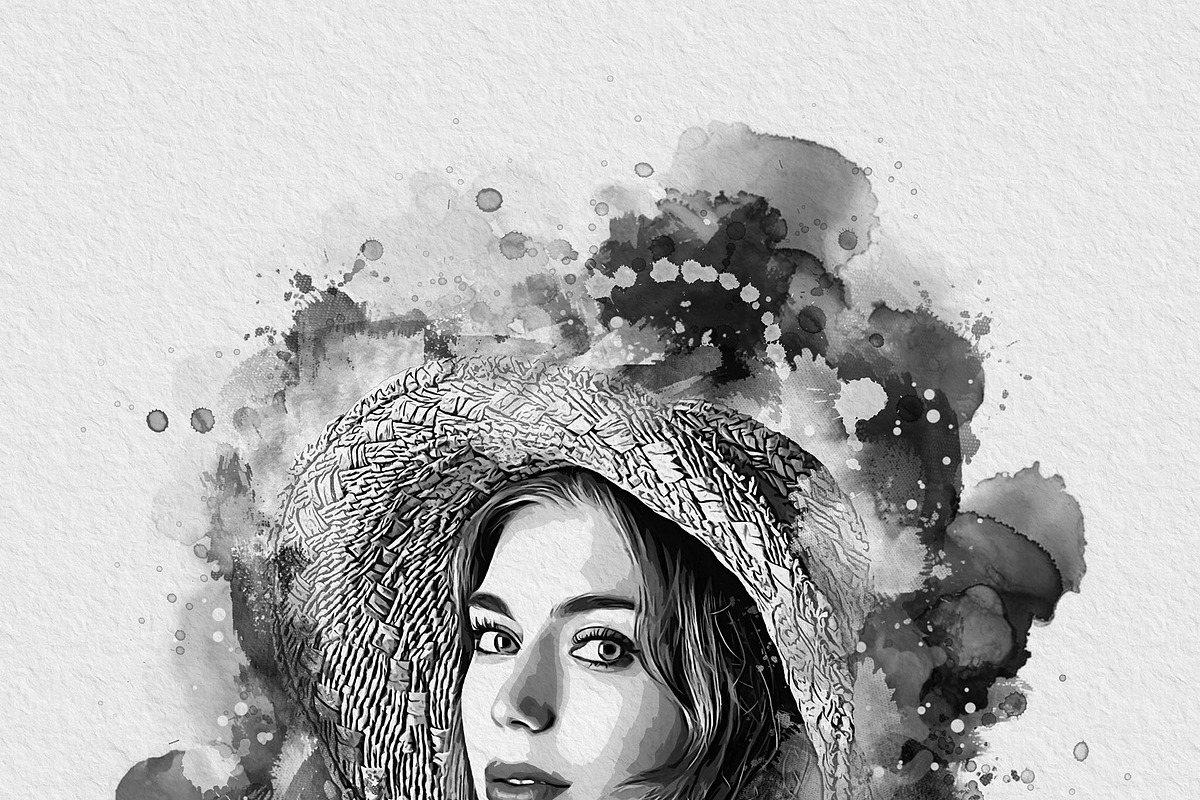 Editable Portrait Painting Effect, an Action Add-On by Photoshop Action (Photo 7 of 13)