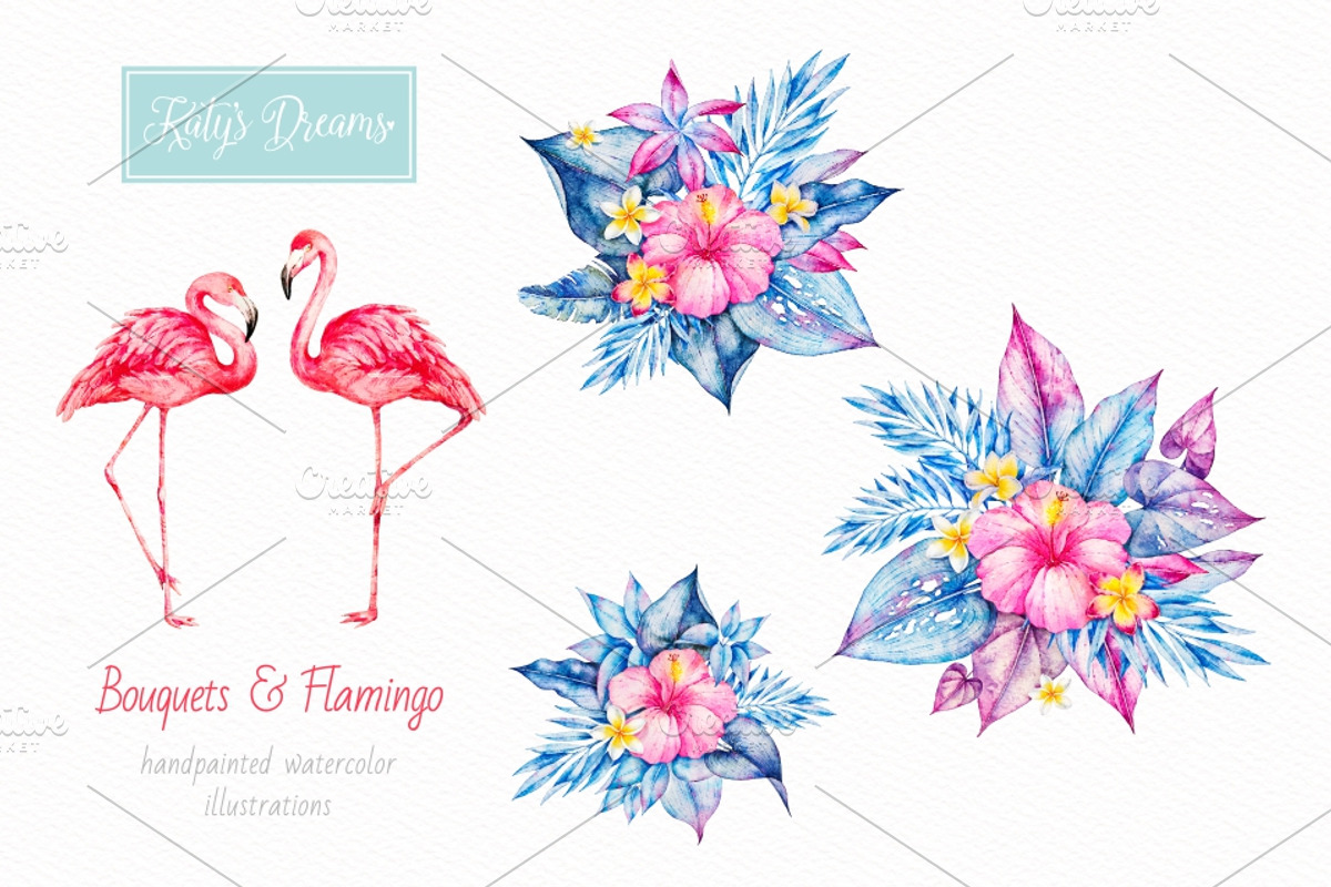 Tropical Paradise. Watercolor, an Animal Illustration by Ekaterina Mikheeva (Photo 3 of 6)