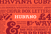 Hubano — Cigar box font, a Serif Font by SimpleBits® (Thumbnail 1 of 4)